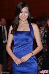 组图：袁咏仪曾志伟携新科港姐三甲出席酒会