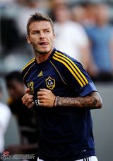 高清组图：贝克汉姆球场被嘘 场面尴尬险怒冲看台