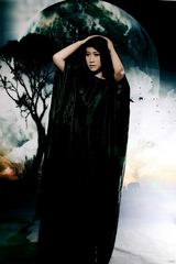 芙蓉姐姐变万圣节女郎 手持镰刀气氛鬼魅(组图)