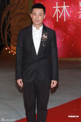 组图：2012港姐竞选红毯 林峰着西装帅气亮相