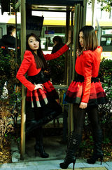 高清组图：青春美少女玩儿街拍 日本拍摄杂志大片