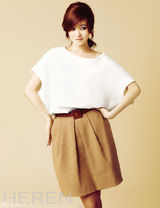 高清图：韩星金宣儿时尚大片优雅造型娇媚迷人