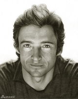 组图：兰迪=阿特伍德绘制栩栩如生的明星铅笔画 