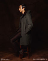 高清图：韩星俞承浩秋装写真 华丽背头变成熟绅士