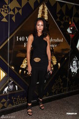 组图：李玟与未婚夫携手亮相 出席活动秀恩爱