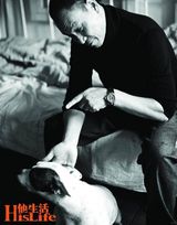 幻灯图集：王学圻走入时尚媒体 老戏骨彰显本色