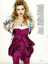 幻灯图集：超模乔治亚-梅-贾格尔写真半裸上阵