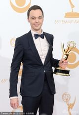 组图：谢耳朵吉姆-帕森斯获得喜剧类最佳男主角