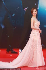 组图：蒋家旻拖地裙秀美背与导演叶念琛同现身