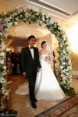 高清：罗嘉良与苏岩大婚 新娘感动落泪甜蜜亲吻