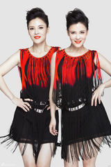 组图：何佳怡全新写真俏丽短发演绎红唇诱惑