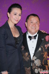 组图：刘嘉玲短裙丰腴现身 黎明憔悴祝寿曾志伟