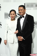 组图：周润发钟楚红同场现身 林志玲秀翘臀