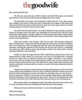 组图：《傲骨贤妻》主角威尔被害惨死剧照曝光