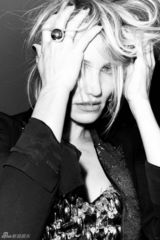 高清图：老牌甜姐迪亚兹烟熏朋克颓废性感