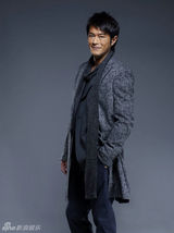 高清图：吴君如古天乐拍摄写真 另类情侣笑果足