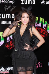 组图：香港明星欢庆万圣节 安志杰化身街霸阿龙