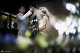 组图：宋宁齐溪婚礼纪录 光影交错恍如电影大片