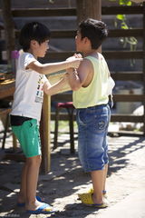 组图：《爸爸去哪儿》第二期精彩提前曝