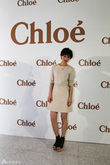 组图：陈燃任达华亮相时装发布会 引领纯净风