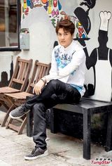 组图：吴克群自创潮牌 时尚写真曝光