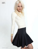 组图：“妖孽”男模安德烈-佩芝写真雌雄难辨