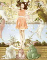 组图：段卿卿拍另类写真游曳幻想世界