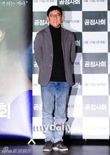 组图：韩星张英南出席新片《公正社会》首映