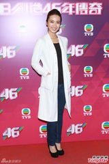 组图：无线46周年台庆亮灯 小生花旦齐出动