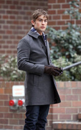 高清组图：《绯闻女孩》纽约热拍 两女星明争暗斗