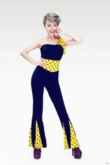 组图：UP Girls时尚流行写真波点风潮来袭