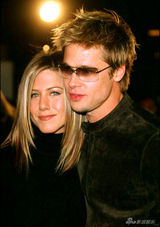 组图：盘点安妮斯顿与前夫皮特昔日甜蜜瞬间