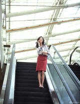 组图：齐溪百变造型 登时尚杂志封面