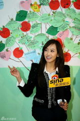 高清图：安七炫f(x)宋茜出席梦想教室落成典礼