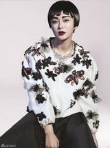 组图：秦岚连登双封面 长发妩媚短发炫酷