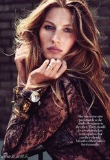 幻灯图集：吉赛尔-邦辰秀蕾丝 最新性感写真曝光