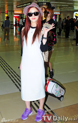 组图：Girl'sDay结束日本巡演清爽飞抵韩国