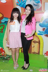 组图：苟芸慧称工作价码未降 新剧被重新配音