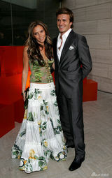 组图：贝嫂时尚进化史：脸靓身材正万事足