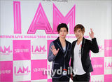 组图：韩国SM公司群星青春传记《I AM》发布会