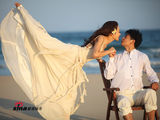 高清组图：保剑锋婚纱照曝光 沙滩浪漫爱情秀