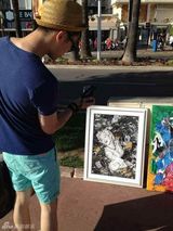 组图：朱亚文戛纳影城札记晒休闲好心情