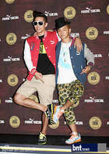 组图：韩星李孝利张赫等出席服饰品牌庆祝晚会