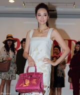 组图：吴佩慈优雅裙装获选最值得珍藏包代言人
