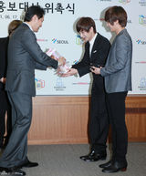 高清组图：Super Junior任首尔夏季购物节宣传大使