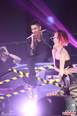 组图：关楚耀个唱邀张学友坐阵 遗撼谭咏麟未到