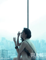 组图：袁姗姗《男人装》全裸上阵秀迷人酮体