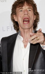 幻灯图集：《放逐的石头》亮相 滚石主唱贾格尔助阵