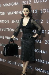 组图：范冰冰巩俐吴奇隆等出席上海时装秀