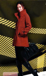 幻灯集：赵薇秀冬日暖装俏皮 青春气息逼人